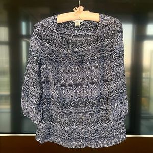 Tommy Bahama Blouse In Dark Blue